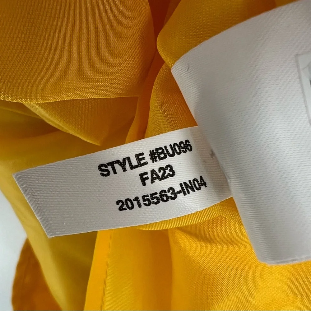 J. Crew Gamine button down sheer blouse